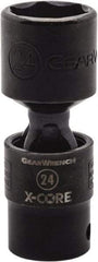 GearWrench - 1/2" Drive 21mm Standard Universal Impact Socket - 6 Points, 3-8/51" OAL - Makers Industrial Supply