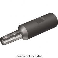 Kennametal - 0.45" Cut Diam, 1.02" Max Depth of Cut, 3/4" Shank Diam, Indexable Thread Mill - Insert Style TMT24, 24mm Insert Size, 1 Insert, Toolholder Style TMT24, 3.23" OAL - Makers Industrial Supply