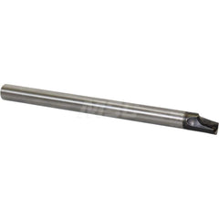 10mm Min Bore, 16mm Max Depth, Left Hand E(C)-STLB(P)-A Indexable Boring Bar 140mm OAL, 8mm Shank Diam, 5° Lead Angle, Uses TPGB 1815.., TPGH 1815.., TPMH 1815.., TPMT 1815.., E(C)-STLB(P)-A Inserts, Through Coolant