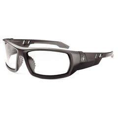 Odin Clear Lens Matte Black Safety Glasses - Makers Industrial Supply