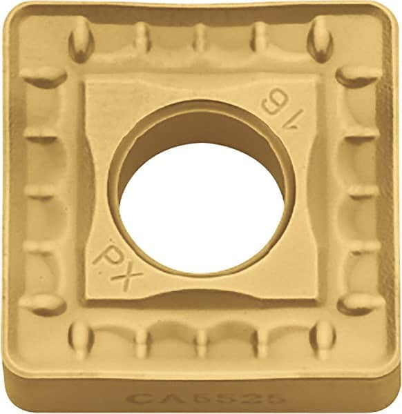 Kyocera - SNMM643 PX Grade CA530 Carbide Turning Insert - TiCN/Al2O3/TiN Finish, 90° Square, 3/4" Inscr Circle, 1/4" Thick, 3/64" Corner Radius - Makers Industrial Supply