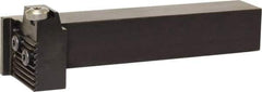 Kyocera - KGDS, External, Right Hand, 10mm Max Depth of Cut, 1.3 to 1.3mm Groove Width, Indexable Grooving Tool Holder - Multiple Insert Compatibility, 16mm Shank Height, 16mm Shank Width, 120mm OAL - Makers Industrial Supply