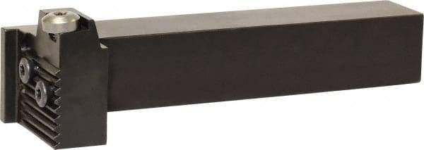 Kyocera - KGDS, External, Right Hand, 10mm Max Depth of Cut, 3mm Max Groove Width, Indexable Grooving Tool Holder - Multiple Insert Compatibility, 20mm Shank Height, 20mm Shank Width, 122mm OAL - Makers Industrial Supply