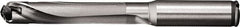 Kyocera - 55mm Max Drill Depth, 5xD, 10.99mm Diam, Indexable Insert Drill - 1 Insert, 12mm Shank Diam, Straight Shank - Makers Industrial Supply