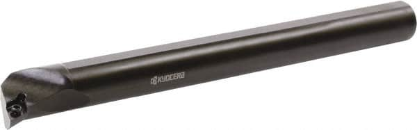 Kyocera - 30mm Min Bore Diam, 250mm OAL, 25mm Shank Diam, S-SDQC-A Indexable Boring Bar - 38mm Max Bore Depth, DCGT 325.., DCGW 325.., DCMT 325.., DCMW 325.. Insert, Screw Holding Method - Makers Industrial Supply