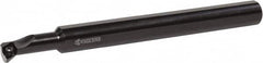 Kyocera - 0.63" Min Bore Diam, 7" OAL, 5/8" Shank Diam, S...SDZC Indexable Boring Bar - 1.52" Max Bore Depth, DCGT 215.., DCGW 215.., DCMT 215.., DCMW 215.. Insert, Screw Holding Method - Makers Industrial Supply