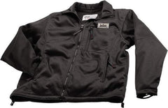 Techniche - Size M Heated & Water Resistant Jacket - Black, Nylon & Polyester, Zipper Closure - Makers Industrial Supply