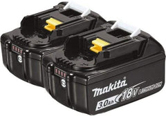 Makita - 18 Volt Lithium-Ion Power Tool Battery - 3 Ahr Capacity, Series LXT - Makers Industrial Supply