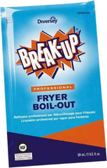 Break-Up - 2 oz Packet Cleaner/Degreaser - Liquid, Disinfectant, Unscented - Makers Industrial Supply