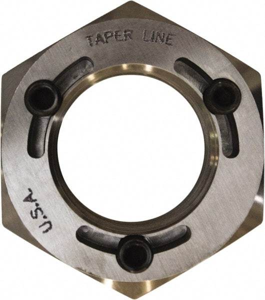 Taper Line - 3-12 Thread, 3" Bore Diam, 4-1/2" OD, Shaft Locking Device - 1-45/64" OAW - Makers Industrial Supply