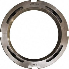 Taper Line - 3.137-12 Thread, 3-27/32" Bore Diam, 4-5/32" OD, Shaft Locking Device - 19/32" OAW - Makers Industrial Supply