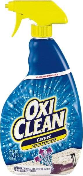 Oxi Clean - 24 oz Trigger Bottle Carpet/Fabric Stain & Spot Remover - Fresh Scent, Use on Carpets & Rugs - Makers Industrial Supply