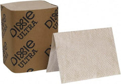 Georgia Pacific - 5" Long x 6-1/2" Wide, Paper Napkins - 2 Ply, Brown - Makers Industrial Supply