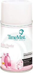 TimeMist - 6.6 oz Air Freshener Dispenser Canister Refill - Baby Powder, Compatible with TimeMist Metered Fragrance Dispensers - Makers Industrial Supply