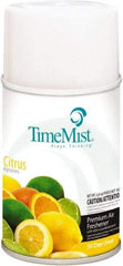 TimeMist - 6.6 oz Air Freshener Dispenser Canister Refill - Citrus, Compatible with TimeMist Metered Fragrance Dispensers - Makers Industrial Supply