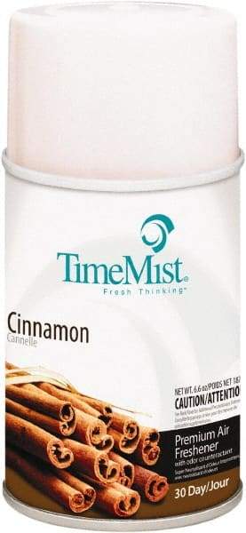 TimeMist - 6.6 oz Air Freshener Dispenser Canister Refill - Cinnamon, Compatible with TimeMist Metered Fragrance Dispensers - Makers Industrial Supply