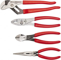 GearWrench - 4 Piece Plier Set - Makers Industrial Supply