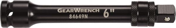 GearWrench - 1/2" Drive Standard Socket Extension - 3" OAL, Black Finish - Makers Industrial Supply