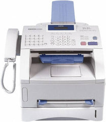 Brother - White Fax Machine - Use with Paper - Makers Industrial Supply