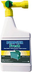 Suma - 32 oz Bottle Trash Can Deodorizer - Liquid, Floral Scent - Makers Industrial Supply