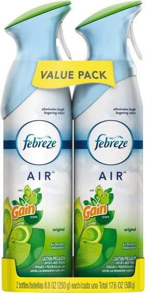 Febreze - 8.8 oz Aerosol Can Air Freshener - Liquid, Gain Original Scent - Makers Industrial Supply