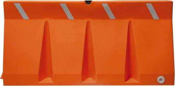 Diversified Plastics - Traffic Barricades Type: Traffic Barrier Barricade Height (Inch): 33-3/4 - Makers Industrial Supply