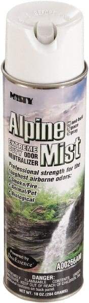 Misty - 10 oz Aerosol Can Air Freshener - Liquid, Alpine Mist Scent - Makers Industrial Supply