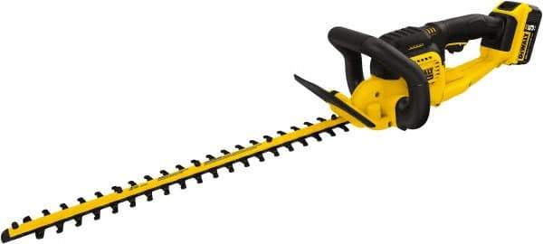 DeWALT - Battery Hedge Trimmer - 22" Cutting Width, 20 Volts - Makers Industrial Supply