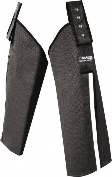 HexArmor - Size L/XL SuperFabric Cut Resistant Chaps - No Pockets, Gray, Nonhazardous Protection - Makers Industrial Supply