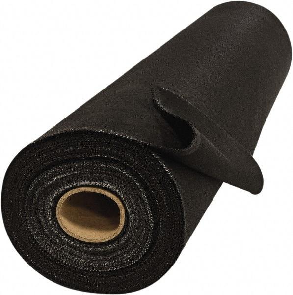 Steiner - 6' Wide x 0.05" Thick Acrylic Coated Fiberglass Welding Blanket - Black, Grommet - Makers Industrial Supply