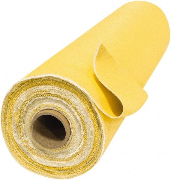 Steiner - 40" Wide x 0.05" Thick Acrylic Coated Fiberglass Welding Blanket - Gold, Grommet - Makers Industrial Supply