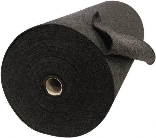 Steiner - 4' Wide x 1/4 to 0.3" Thick Carbonized Fiber Welding Blanket - Black - Makers Industrial Supply