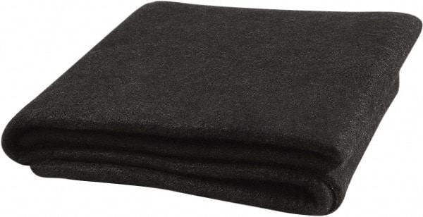 Steiner - 8' High x 8' Wide x 0.15 to 0.2" Thick Carbonized Fiber Welding Blanket - Black - Makers Industrial Supply