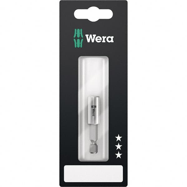 Wera - 1/4" Bit Holder - 1/4" Hex Drive, 8" OAL - Makers Industrial Supply