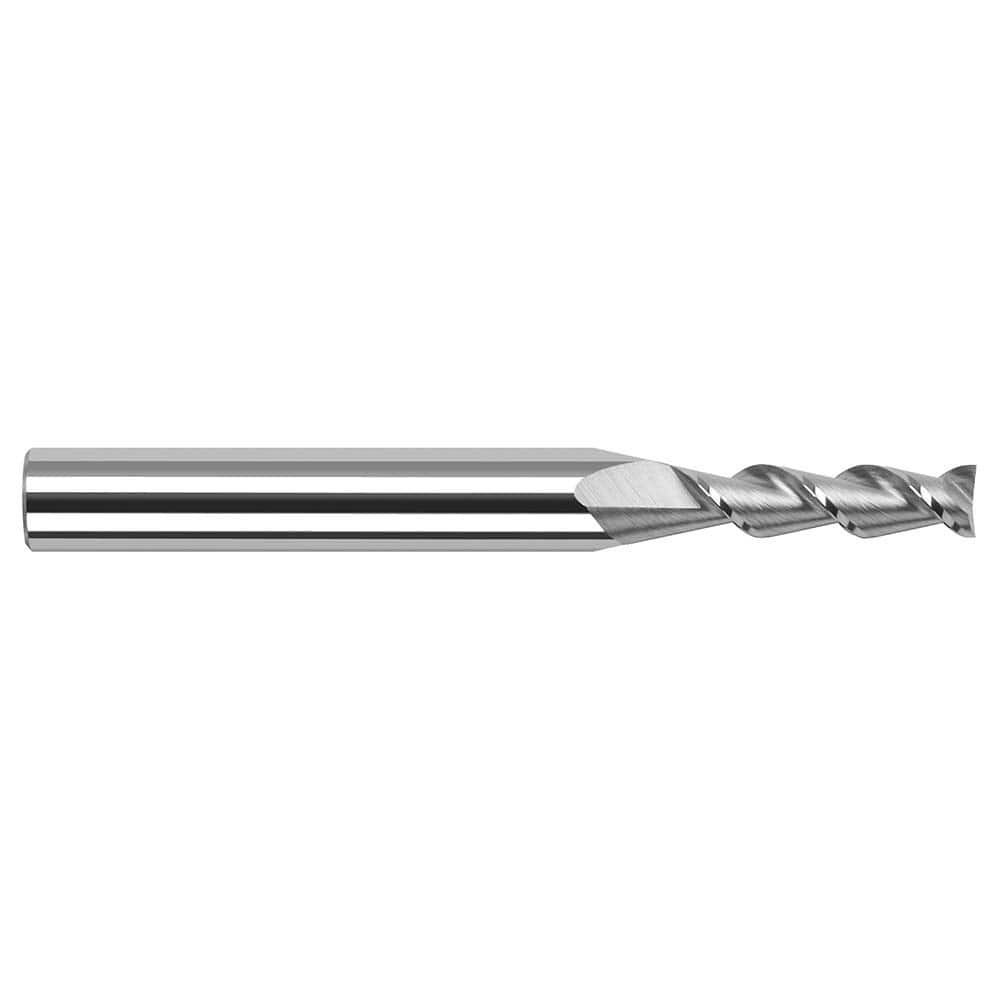 Harvey Tool - Square End Mills; Mill Diameter (mm): 0.80 ; Mill Diameter (Inch): 1/32 ; Mill Diameter (Decimal Inch): 0.0310 ; Length of Cut (Inch): 5/32 ; Length of Cut (Decimal Inch): 0.1560 ; Material: Solid Carbide - Exact Industrial Supply