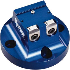 Raptor Workholding - 3" High x 5" Wide Dovetail Vise - 1-1/2" Jaw Opening Capacity, 1/8" High x 2.35" Wide Jaw, For 4 & 5 Axis Workholding Systems - Makers Industrial Supply