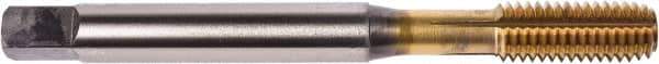 Union Butterfield - M20x1.50 Metric Fine 6H Modified Bottoming Thread Forming Tap - Powdered Metal High Speed Steel, TiN Finish, 125mm OAL, 25mm Thread Length, Right Hand Thread, Series 1697AP - Makers Industrial Supply