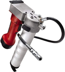 Legacy - 6,000 Max psi, Flexible Battery-Operated Grease Gun - 14 oz Capacity, 1/8 Thread Outlet, Bulk, Filler Pump & Cartridge Fill - Makers Industrial Supply