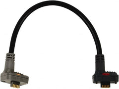 Mitutoyo - 6" Long SPC Connecting Cable - Use with Digimatic Calipers - Makers Industrial Supply