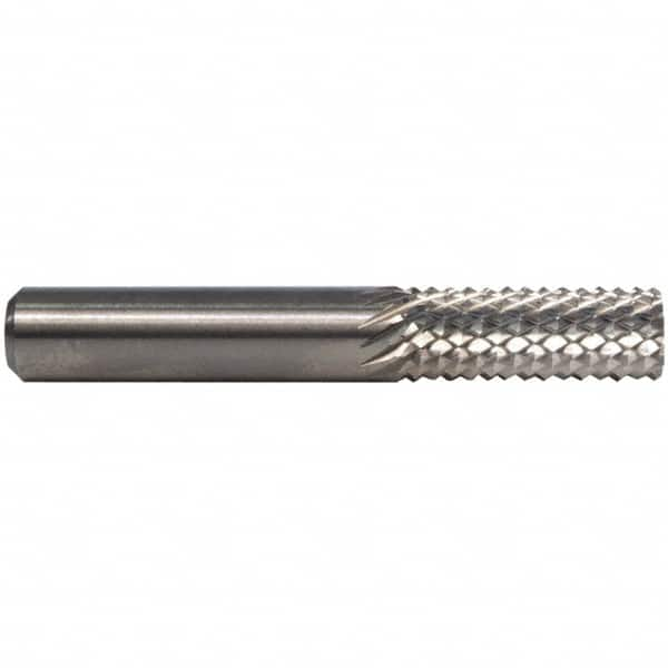 M.A. Ford - 0.8mm Diam, Plain End, Solid Carbide Diamond Pattern Router Bit - 1-1/2" OAL - Makers Industrial Supply