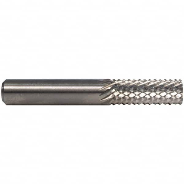 M.A. Ford - 3mm Diam, Plain End, Solid Carbide Diamond Pattern Router Bit - 1-1/2" OAL - Makers Industrial Supply