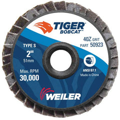 2″-40 Grit - Zirconia Quick Change Flap Disc - Makers Industrial Supply