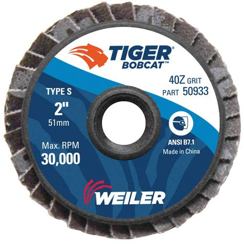 2″-40 Grit - Zirconia Quick Change Flap Disc - Makers Industrial Supply