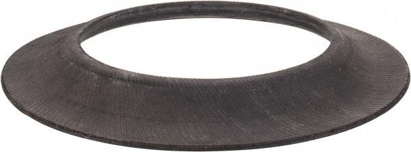 PRO-SAFE - 22-1/2" Wide Rubber Barrel Ring Base - 22.5 Lb, Black - Makers Industrial Supply