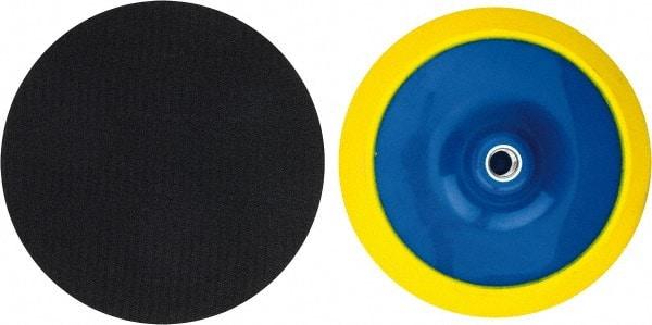 Tru-Maxx - 7" Diam Hook & Loop Disc Backing Pad - Hard Density, 7,200 RPM - Makers Industrial Supply