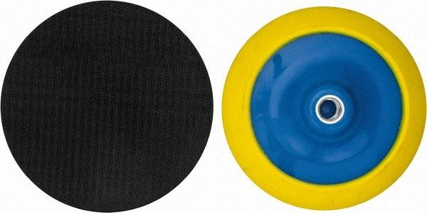 Tru-Maxx - 6" Diam Hook & Loop Disc Backing Pad - Hard Density, 7,500 RPM - Makers Industrial Supply