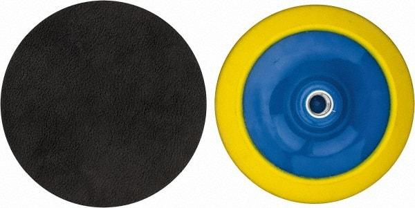 Tru-Maxx - 6" Diam Adhesive/PSA Disc Backing Pad - Hard Density, 7,500 RPM - Makers Industrial Supply