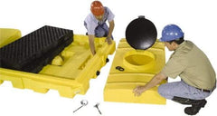 UltraTech - 280 Gallon Sump, IBC Pallet - 62 Inch Long x 62 Inch Wide x 30 Inch High, 2 Totes - Makers Industrial Supply