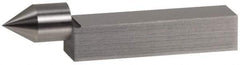 SPI - 2.5 Inch Overall Length, Gage Block Center Point - Concentricity +/-0.0004 Inch Accuracy, For Use with Rectangular Gage Blocks, 1 Piece - Makers Industrial Supply