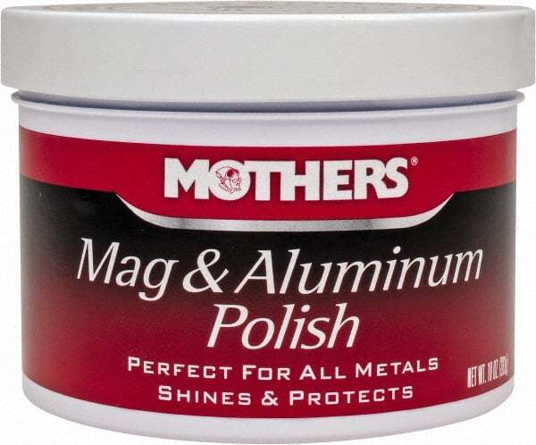 Mothers - Automotive Mag & Aluminum Polish - 10 oz Jar - Makers Industrial Supply